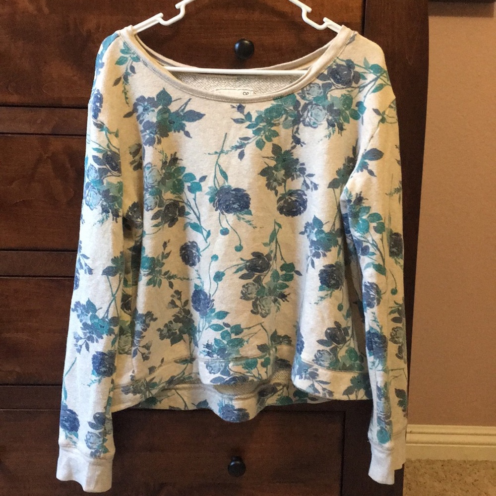 Floral sweater